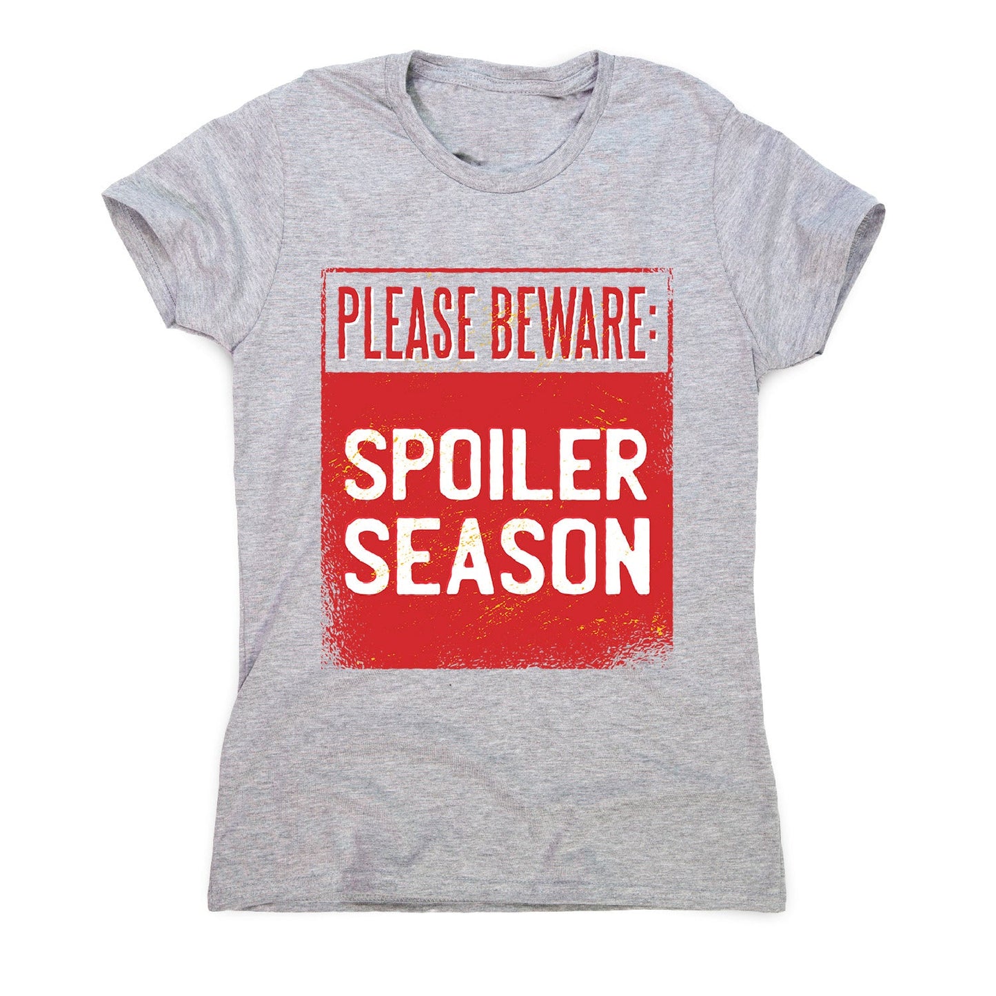 Spoiler alert - women's funny premium t-shirt