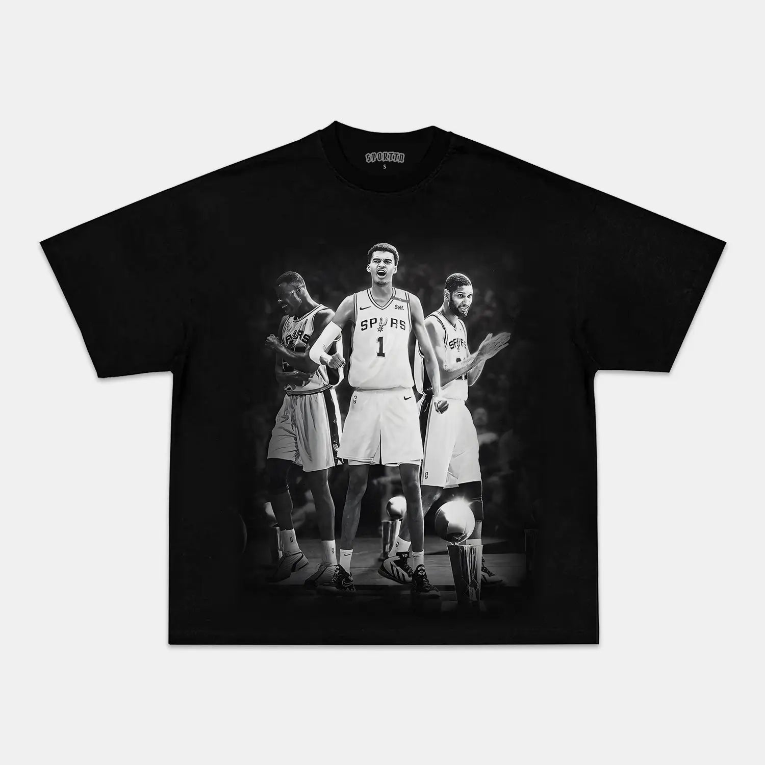 SPURS WEMBY TEE Style001 - clothing by TeeHivey.com (Image 3)
