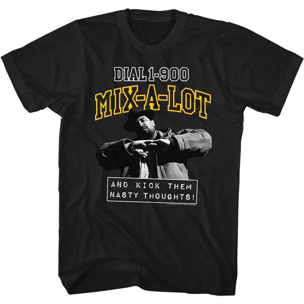 Sir Mix A Lot - 1-900-Mixalot - Short Sleeve - Adult - T-Shirt - clothing by TeeHivey.com
