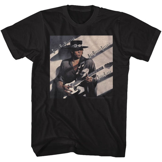 Stevie Ray Vaughan - Texas Flood - Short Sleeve - Adult - T-Shirt - clothing by TeeHivey.com