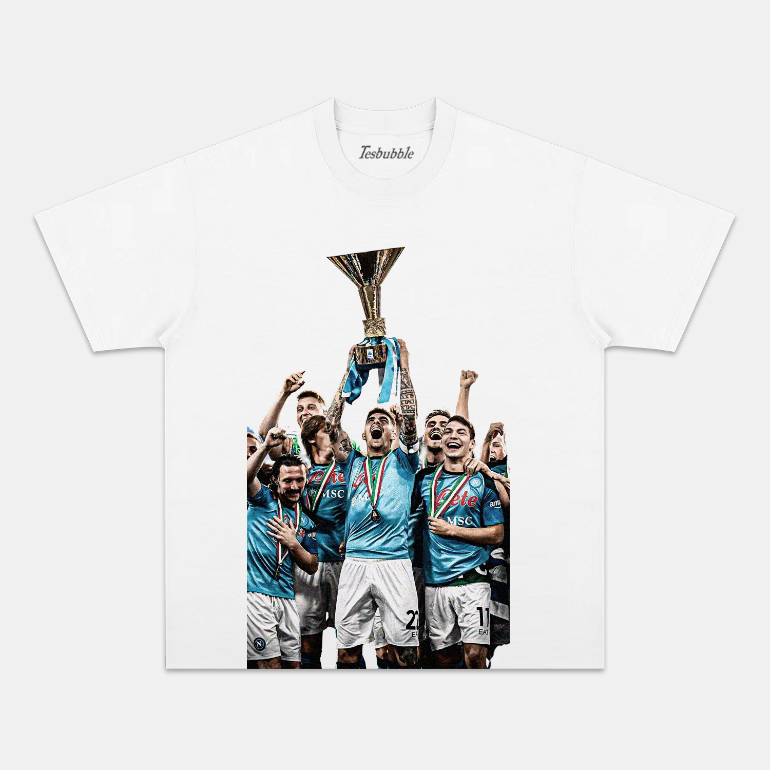 SSC NAPOLI TEE - clothing by TeeHivey.com (Image 3)