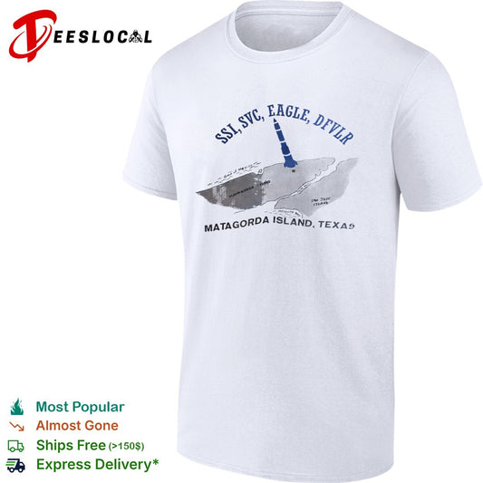 SSI SVC Eagle DFVLR Matagorda Island Texas Gulf of Mexico Cedar Bayou shirt