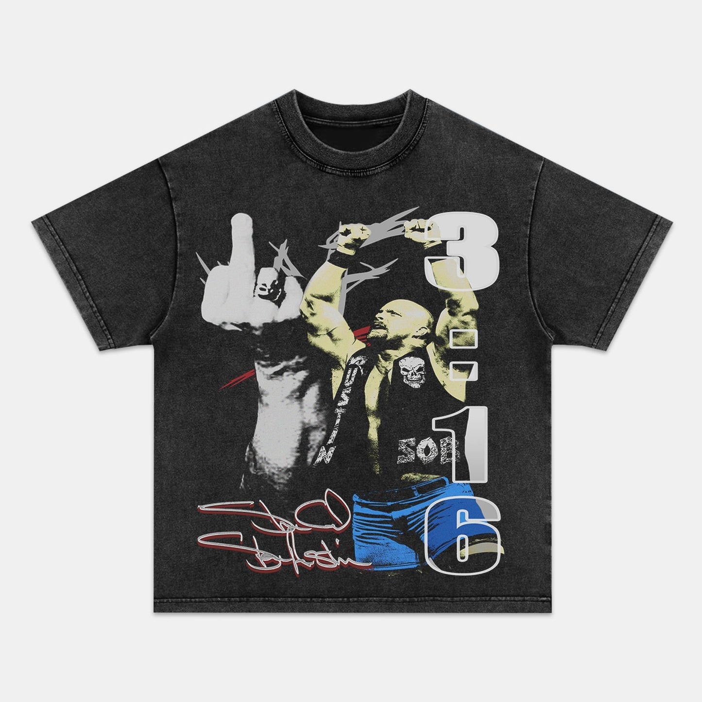 STONE-COLD-V2-TEE - clothing by TeeHivey.com (Image 2)