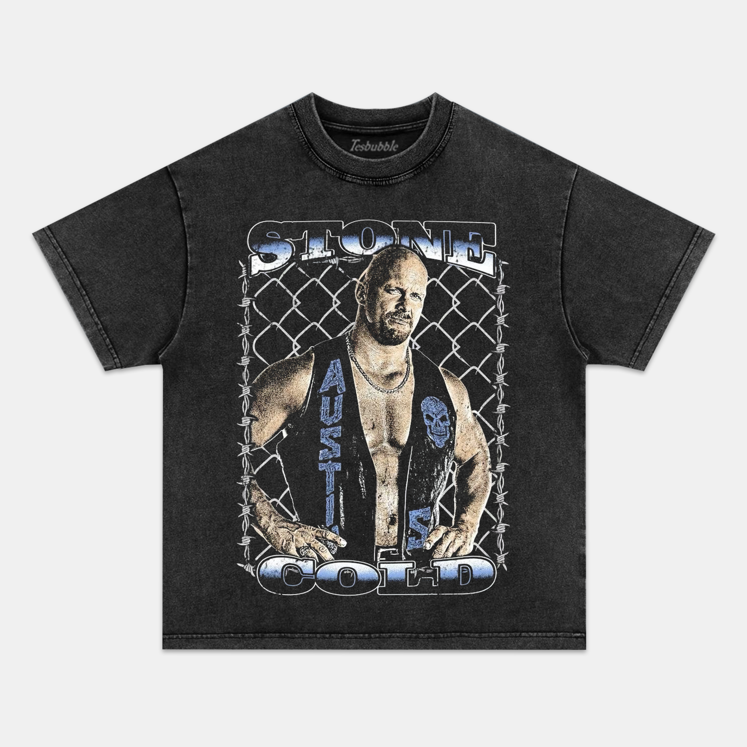 STONE COLD STEVE AUSTIN TEE 4.21 - clothing by TeeHivey.com (Image 2)