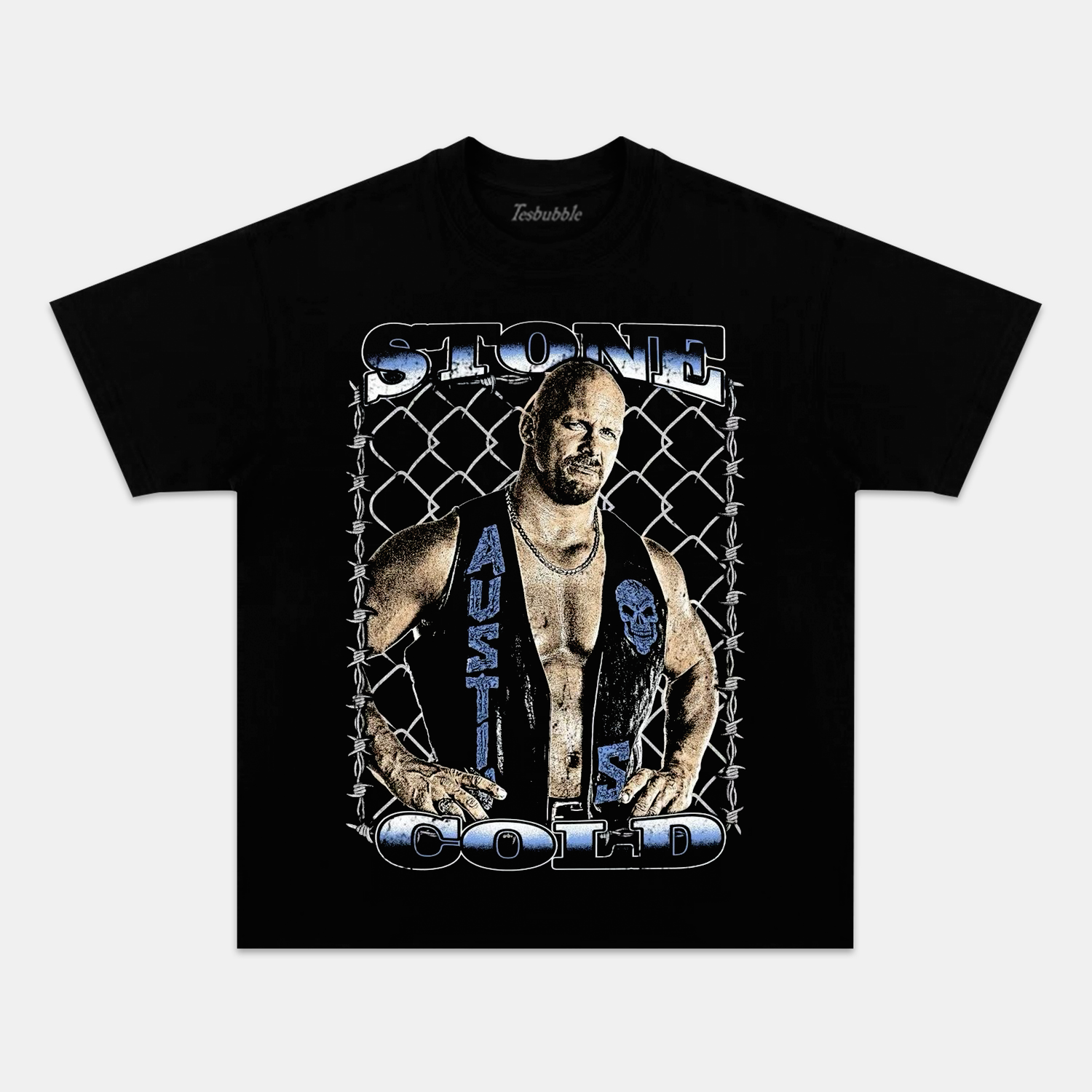 STONE COLD STEVE AUSTIN TEE 4.21 - clothing by TeeHivey.com (Image 1)