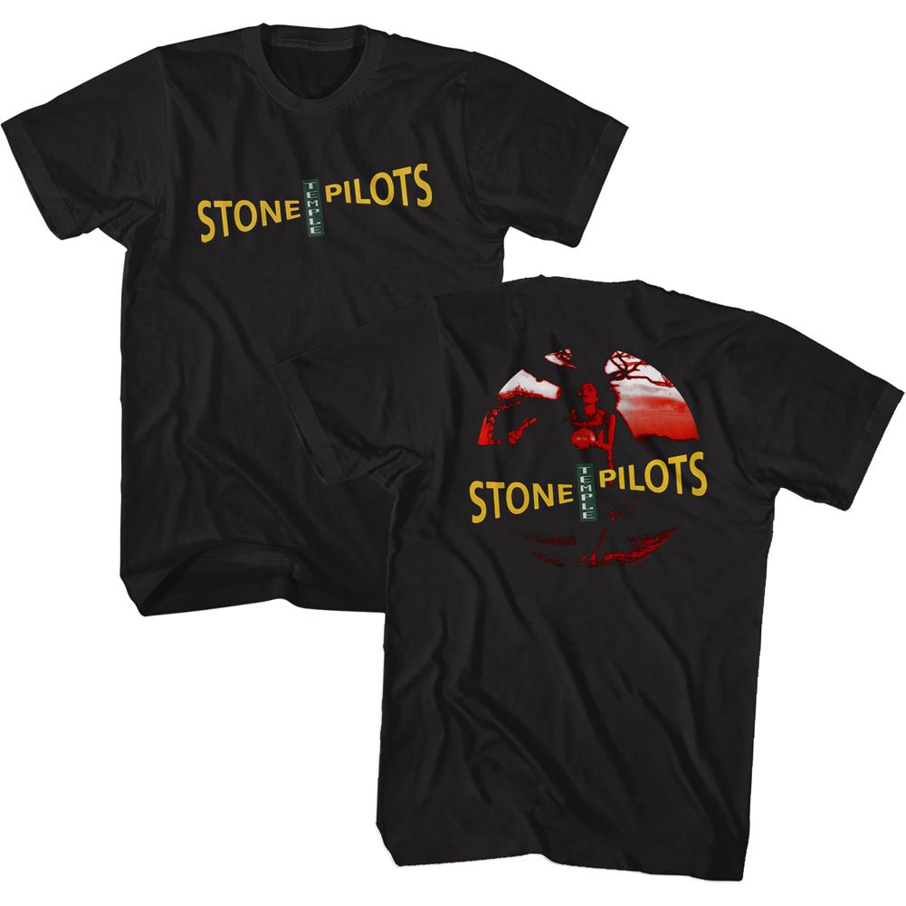 Stone Temple Pilots - Core - American Classics - Solid Black Adult Short Sleeve T-Shirt - clothing by TeeHivey.com (Image 1)