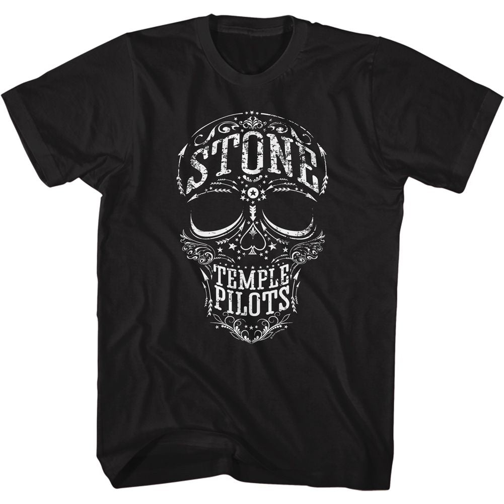 Stone Temple Pilots - Skull - Short Sleeve - Adult - T-Shirt - clothing by TeeHivey.com