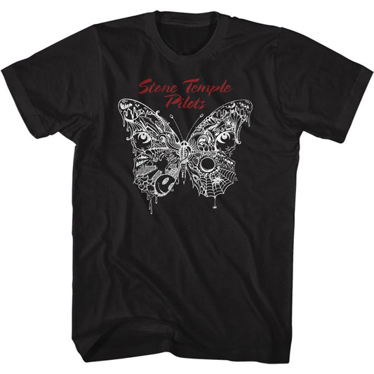 Stone Temple Pilots - Butterfly - Short Sleeve - Adult - T-Shirt - clothing by TeeHivey.com