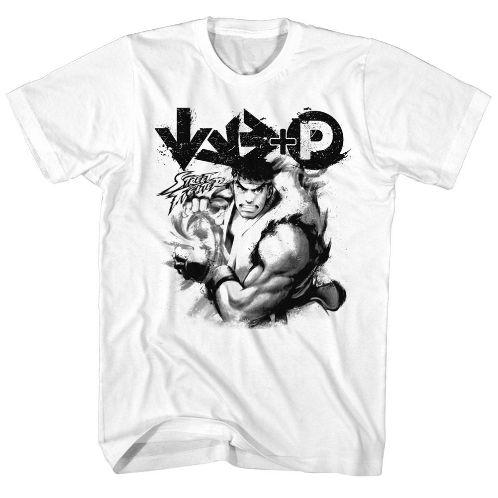 Street Fighter - Hadouken - Short Sleeve - Adult - T-Shirt - clothing by TeeHivey.com