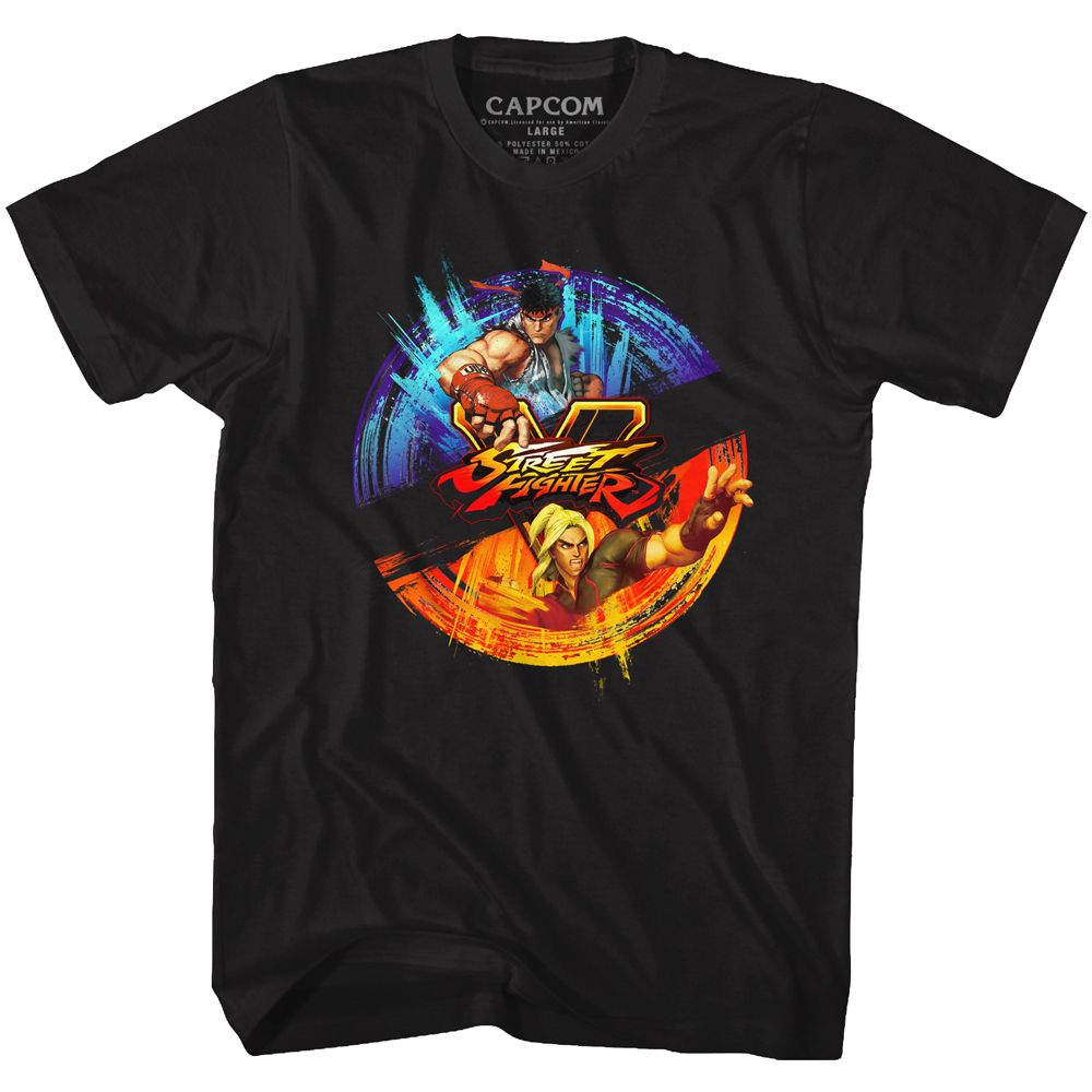 Street Fighter - Two Colors - Short Sleeve - Adult - T-Shirt - clothing by TeeHivey.com