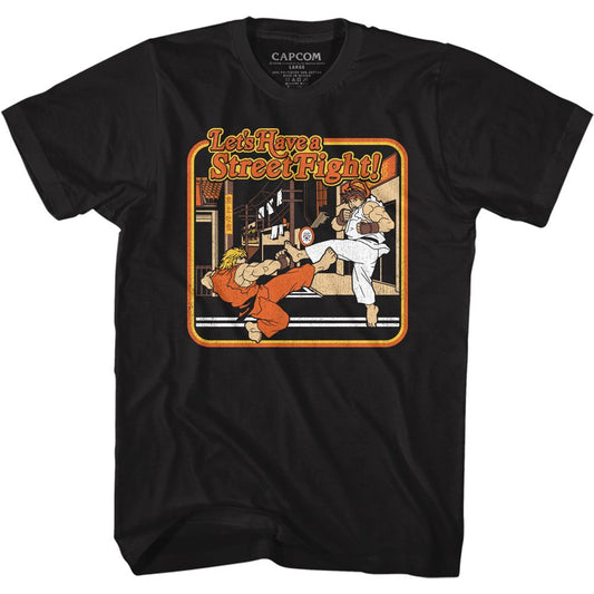 Street Fighter - Storybook Style - Short Sleeve - Adult - T-Shirt - clothing by TeeHivey.com
