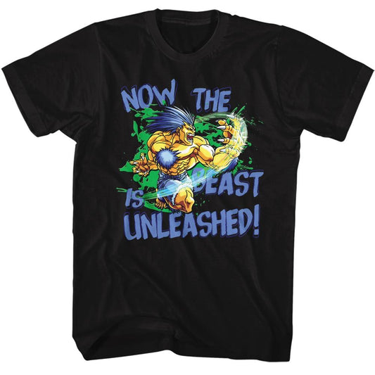 Street Fighter - Beast Unleashed - Short Sleeve - Adult - T-Shirt - clothing by TeeHivey.com