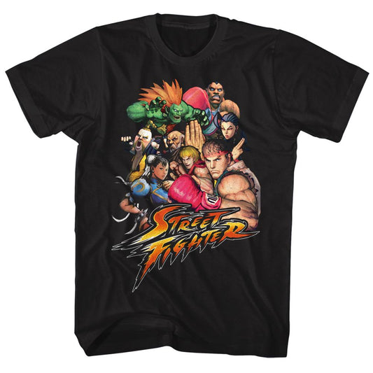 Street Fighter - Characters - Short Sleeve - Adult - T-Shirt - clothing by TeeHivey.com