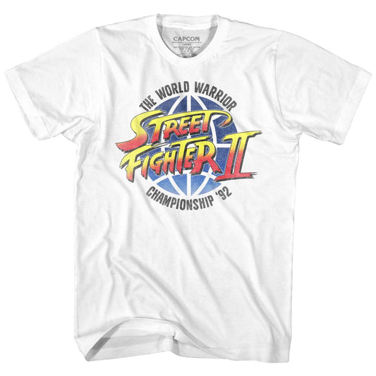 Street Fighter - World Warrior - Short Sleeve - Adult - T-Shirt - clothing by TeeHivey.com
