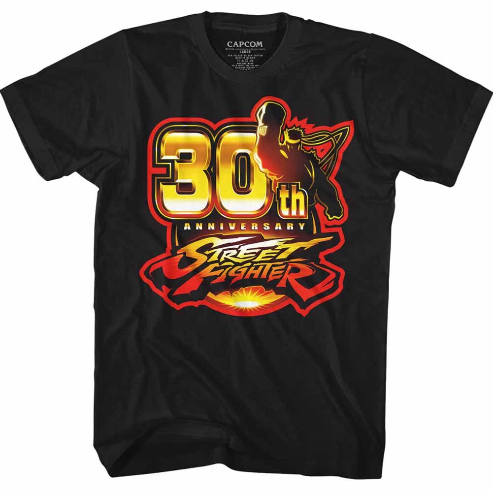 Street Fighter - SF 30 - Short Sleeve - Adult - T-Shirt - clothing by TeeHivey.com