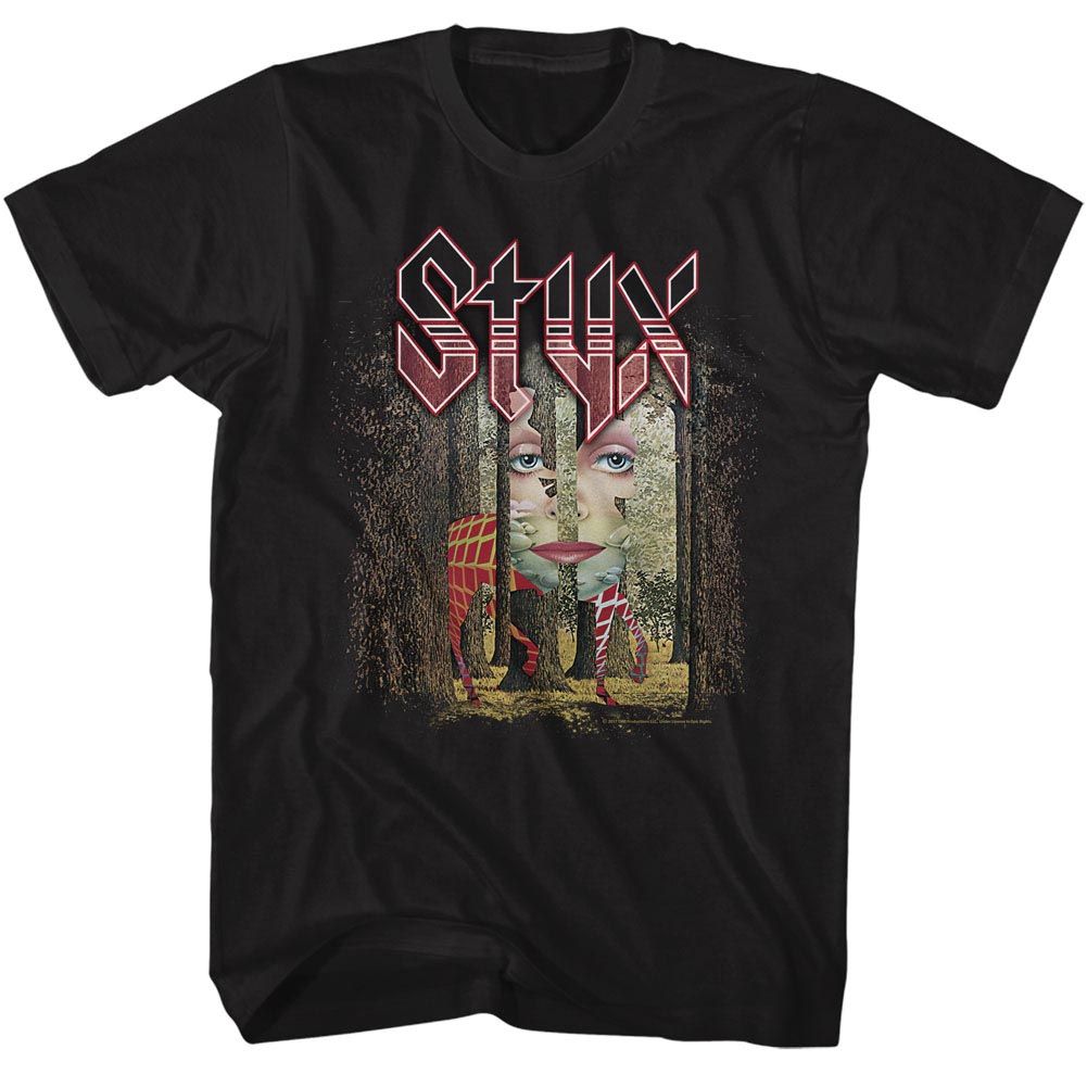 Styx - The Grand Illusion - Short Sleeve - Adult - T-Shirt - clothing by TeeHivey.com