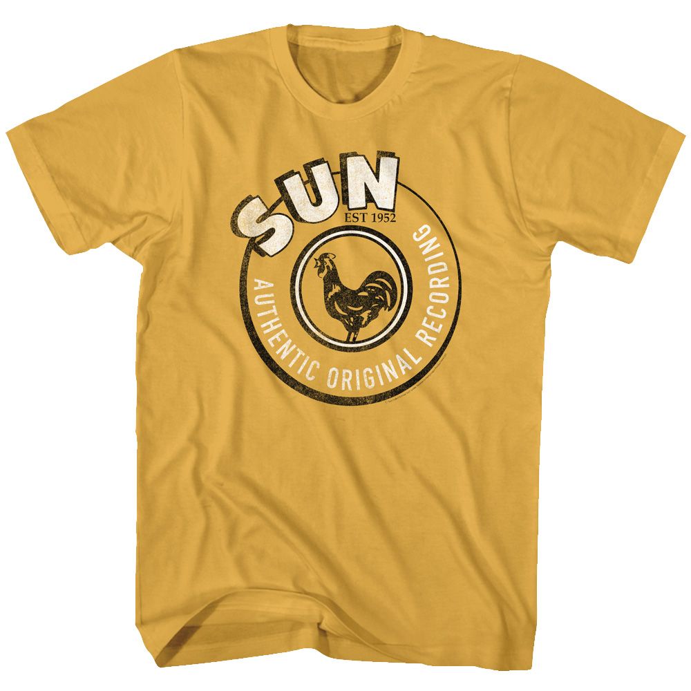 Sun Records - Authentic Recording - Short Sleeve - Adult - T-Shirt - clothing by TeeHivey.com