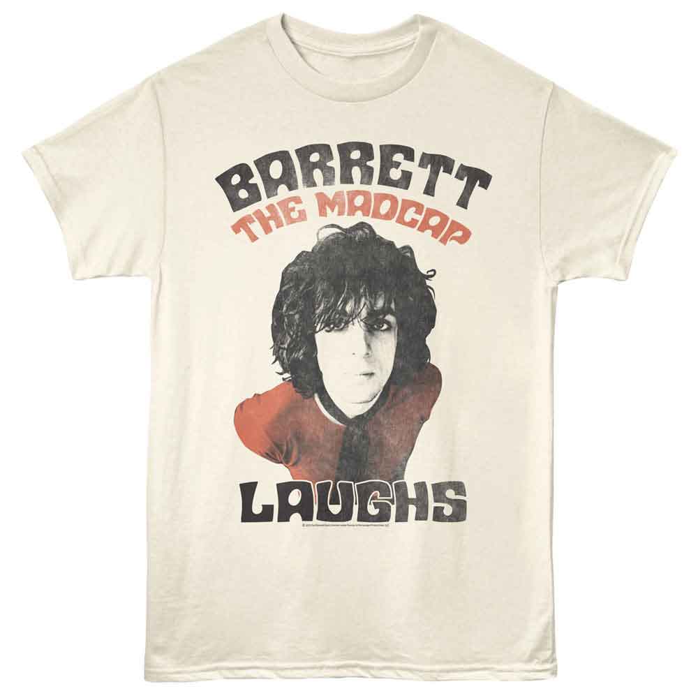 Syd Barrett - Madcap Laughs - American Classics - Off-White Solid Adult Short Sleeve T-Shirt (Image 1)