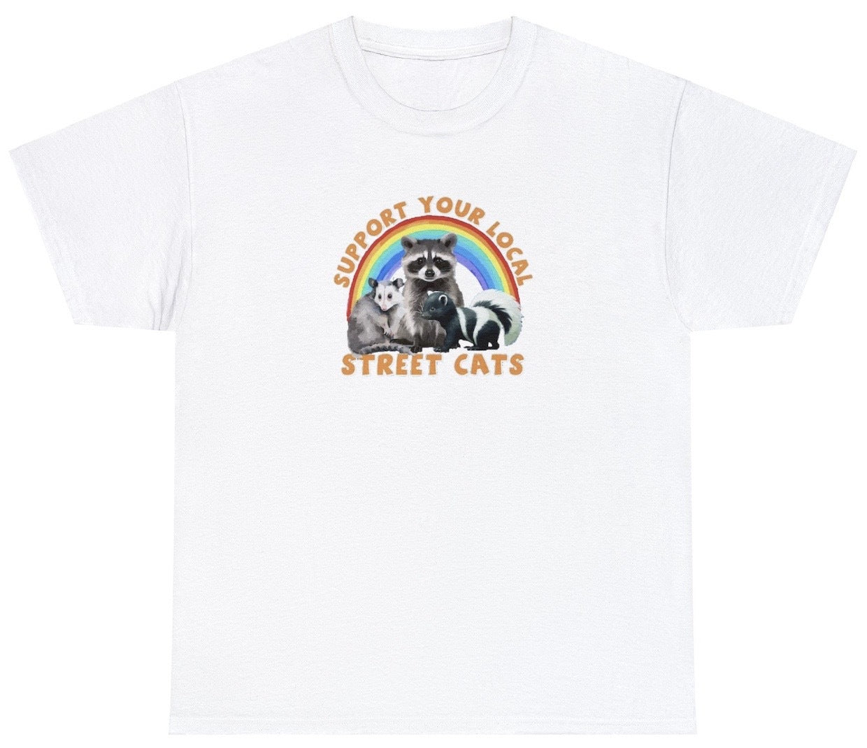 AAA Support Your Local Street Cats T Shirt
