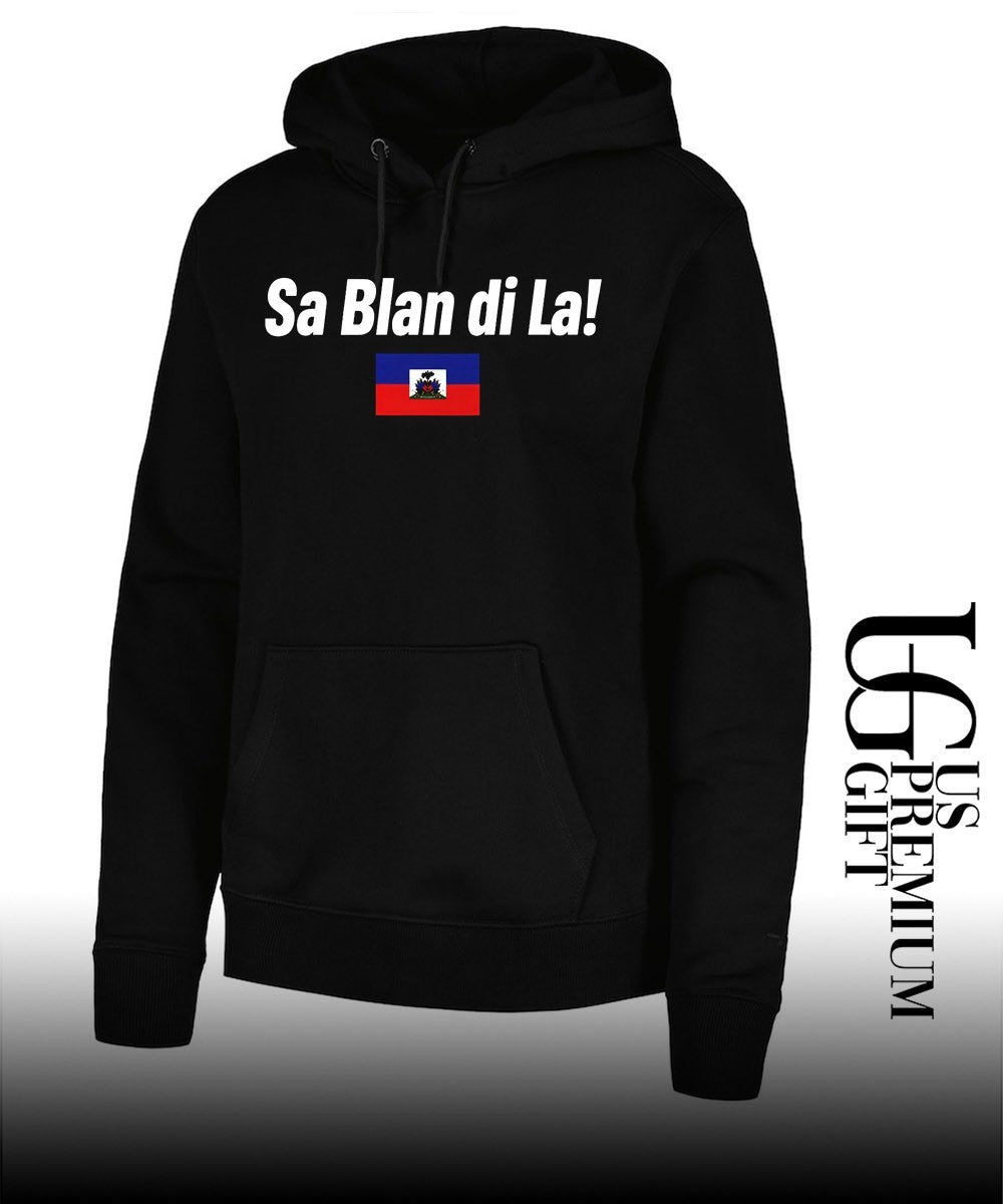 Sa Blan Di La Haitian shirt