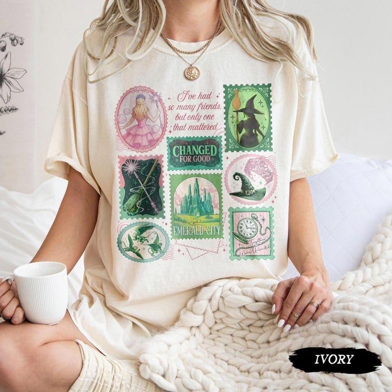 [Sale up to 30%] Wicked Changed For Good Comfort Colors Shirt, Wizard Defying Gravity Tee