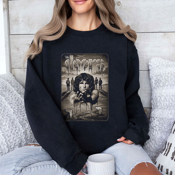 Salvador Dali Jim Morisson Break On Through T Shirt