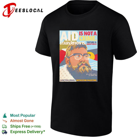 Sam Watson Palestine man aid is not a crime sanction Israel justice for shirt