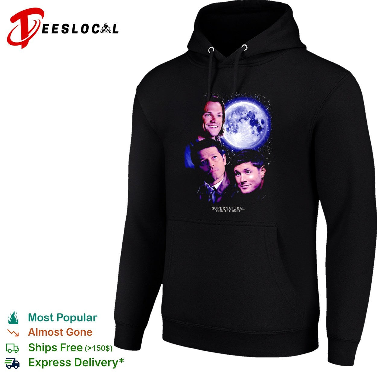 Sam Winchester Castiel and Dean Winchester Supernatural Join the Hunt shirt