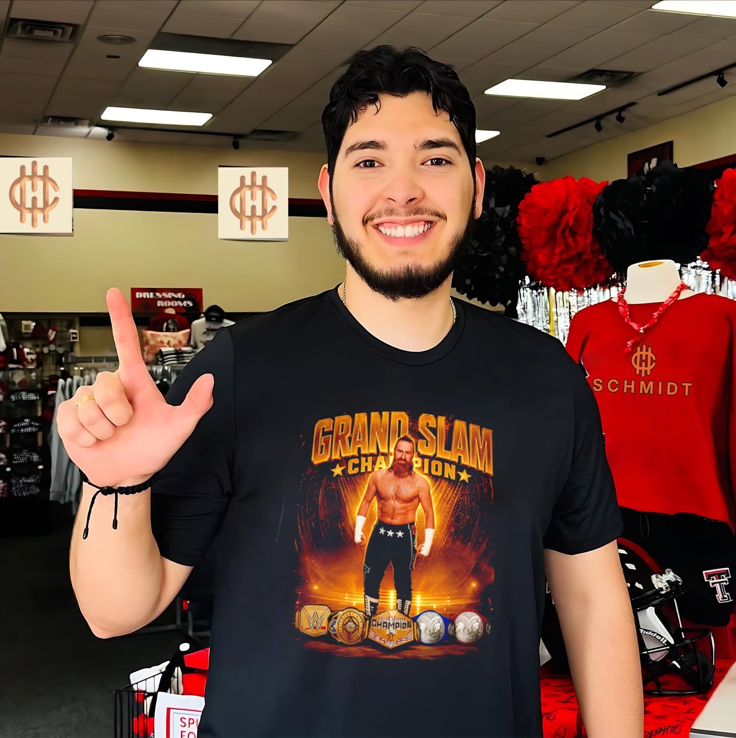 Sami Zayn Grand Slam Champion Shirt
