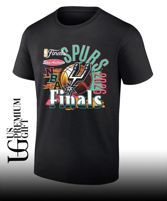 San Antonio Spurs 2026 NBA Finals Courtside Reed shirt