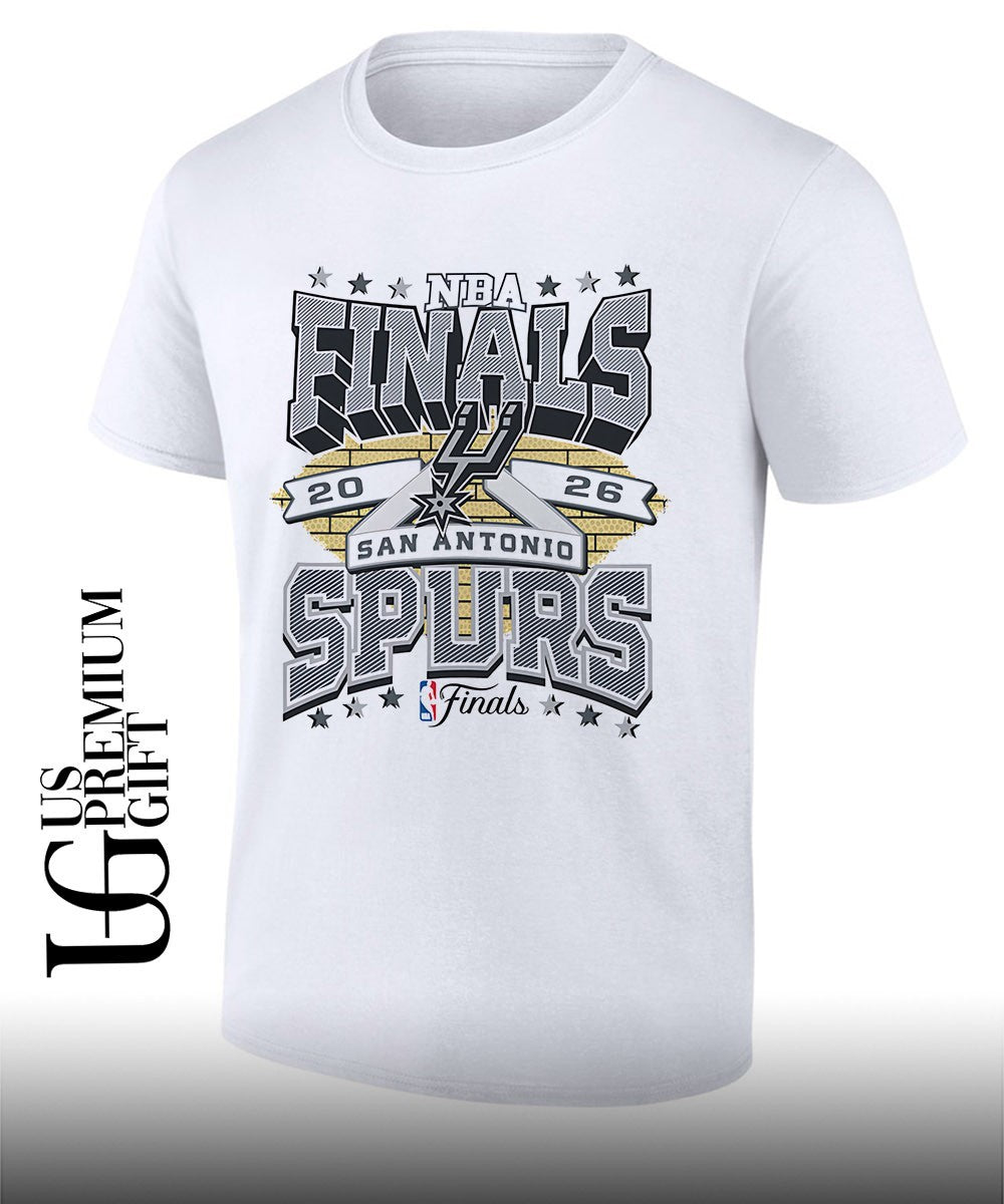 San Antonio Spurs 2026 NBA Finals retro T-shirt