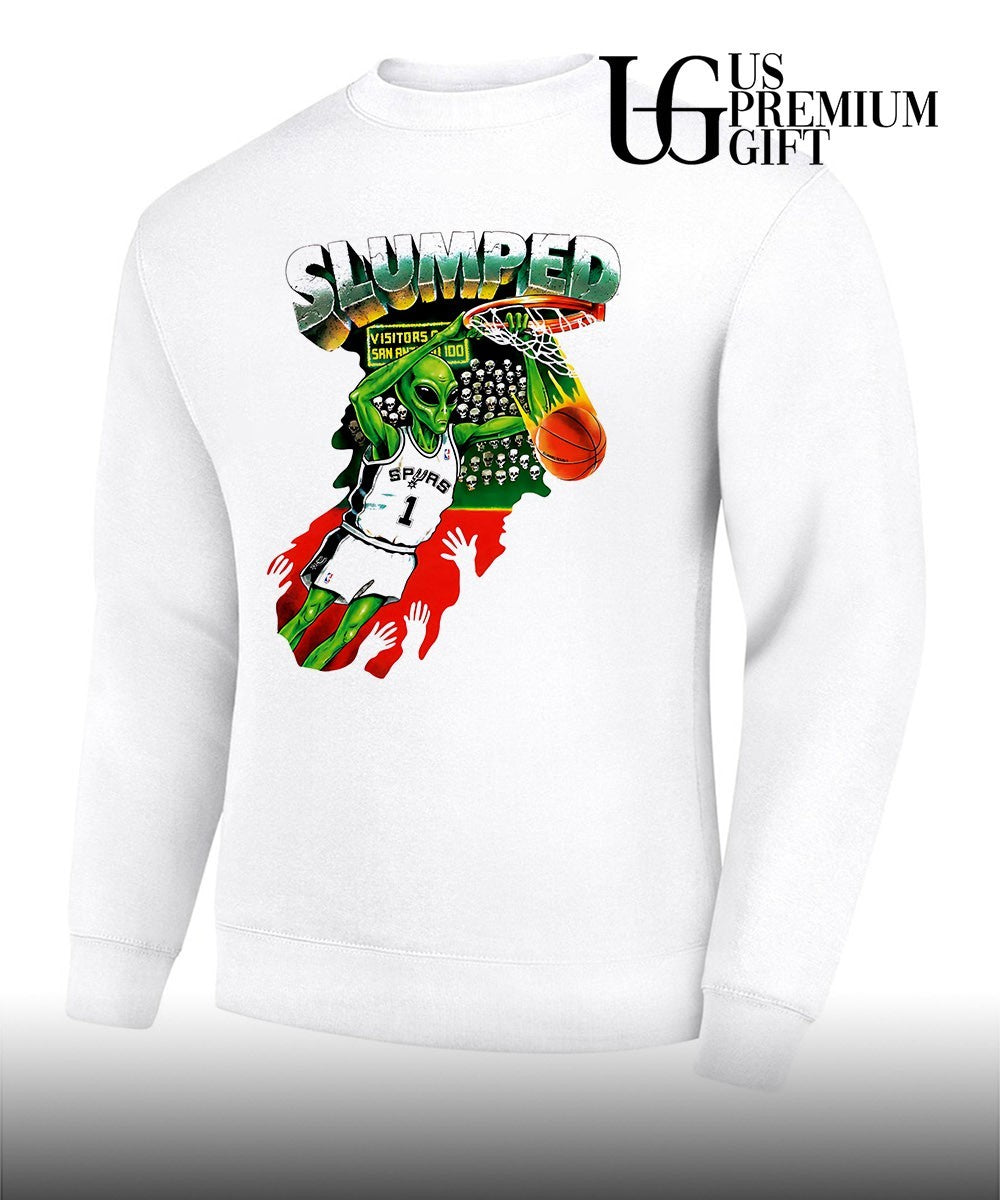 San Antonio Spurs NBA Alien Victor Wembanyama Slumped shirt