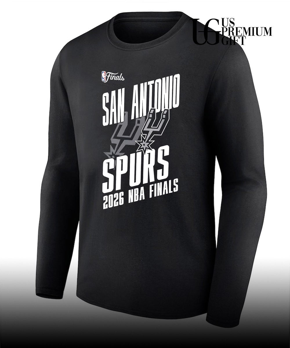 San Antonio Spurs NBA Finals 2026 logo shirt