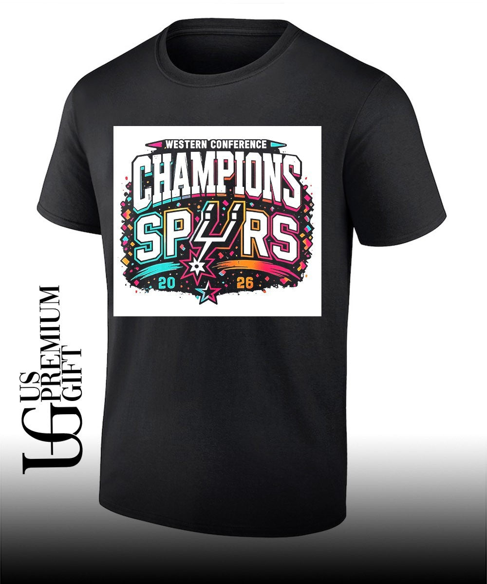 San Antonio Spurs NBA Western Conference Champions 2026 shirt