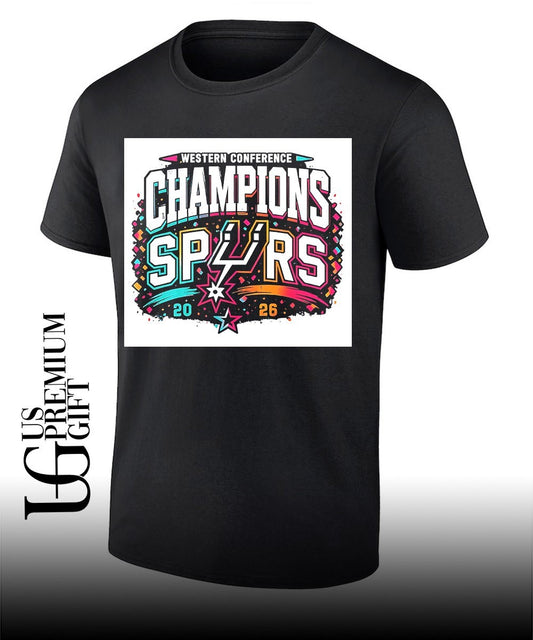San Antonio Spurs NBA Western Conference Champions 2026 shirt