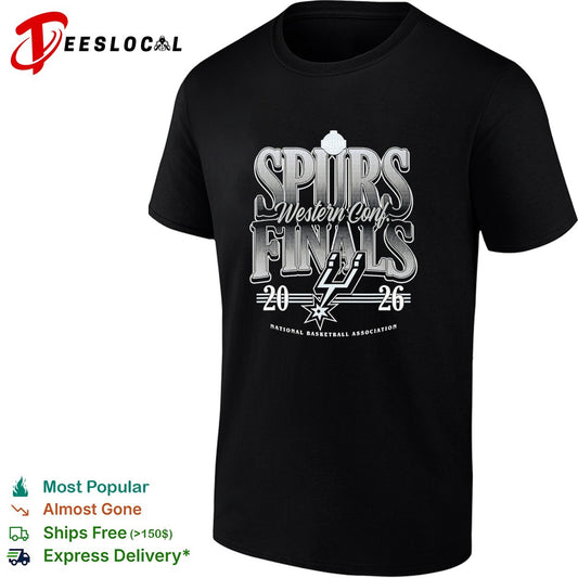 San Antonio Spurs Western Conf Finals 2026 National Basketball Association shirt
