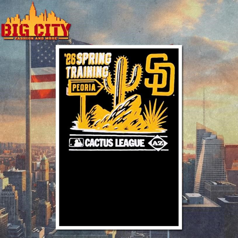 San Diego Padres 2026 Spring Training Cactus League Hometown Special Shirt
