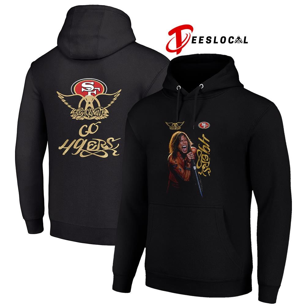 San Francisco 49ers x Aerosmith graphic shirt