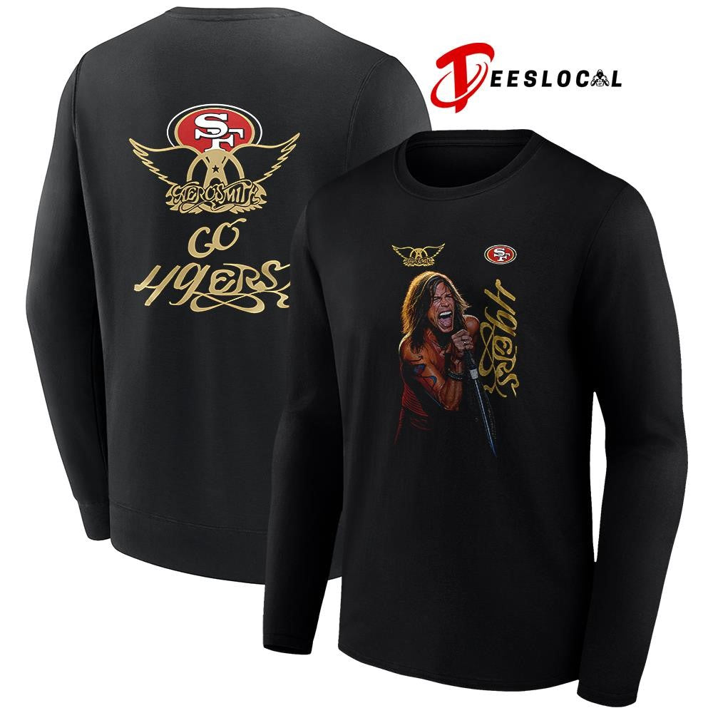 San Francisco 49ers x Aerosmith graphic shirt