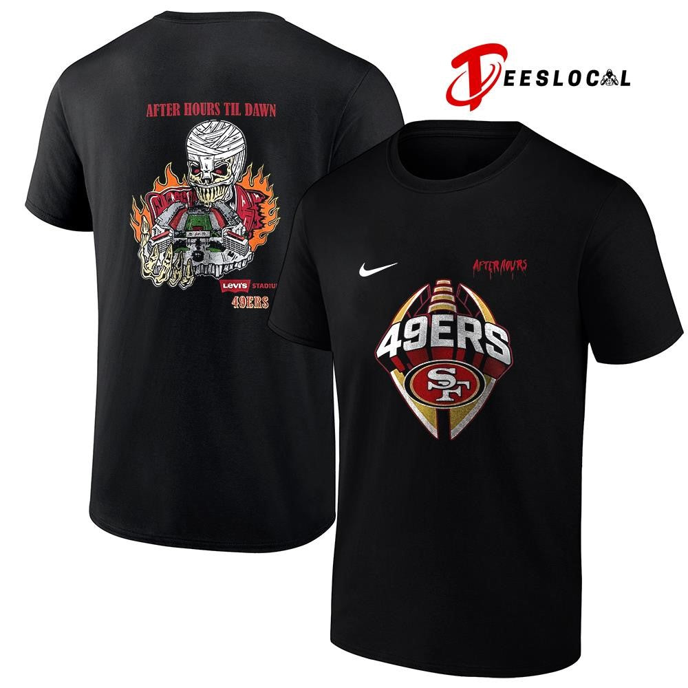 San Francisco 49ers x The Weeknd After Hours Til Dawn Tour shirt