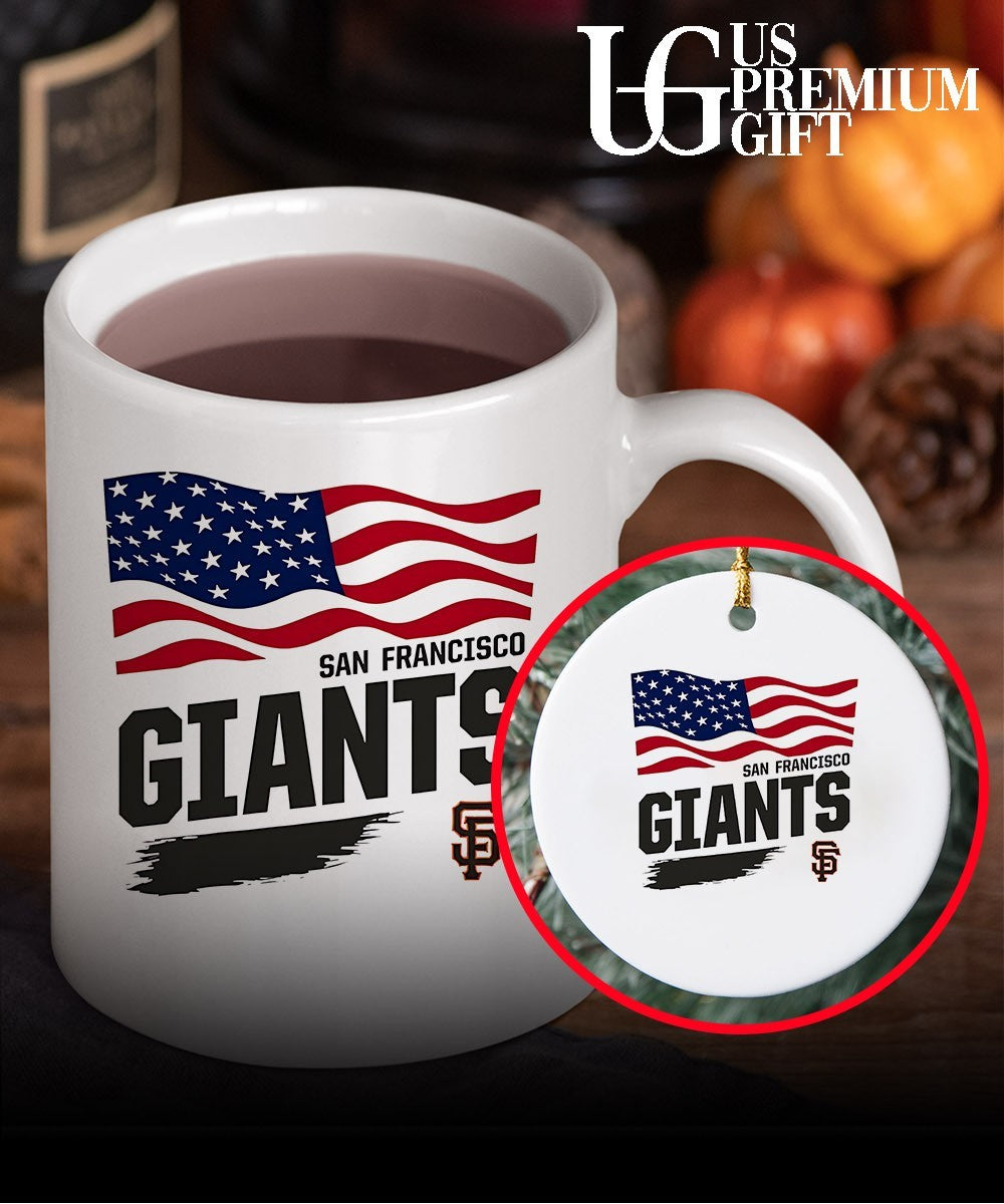 San Francisco Giants Waving Flag Starter shirt