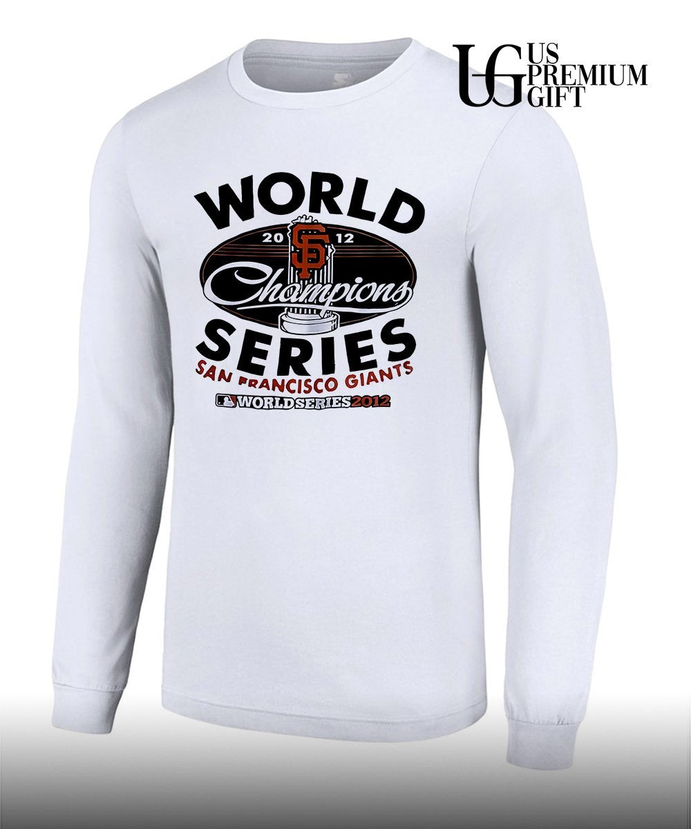 San Francisco Giants World Series champions 2012 baseball trophy shirt