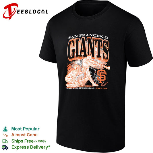 San Francisco Giants swinging batter Major League Baseball since 1958 shirt