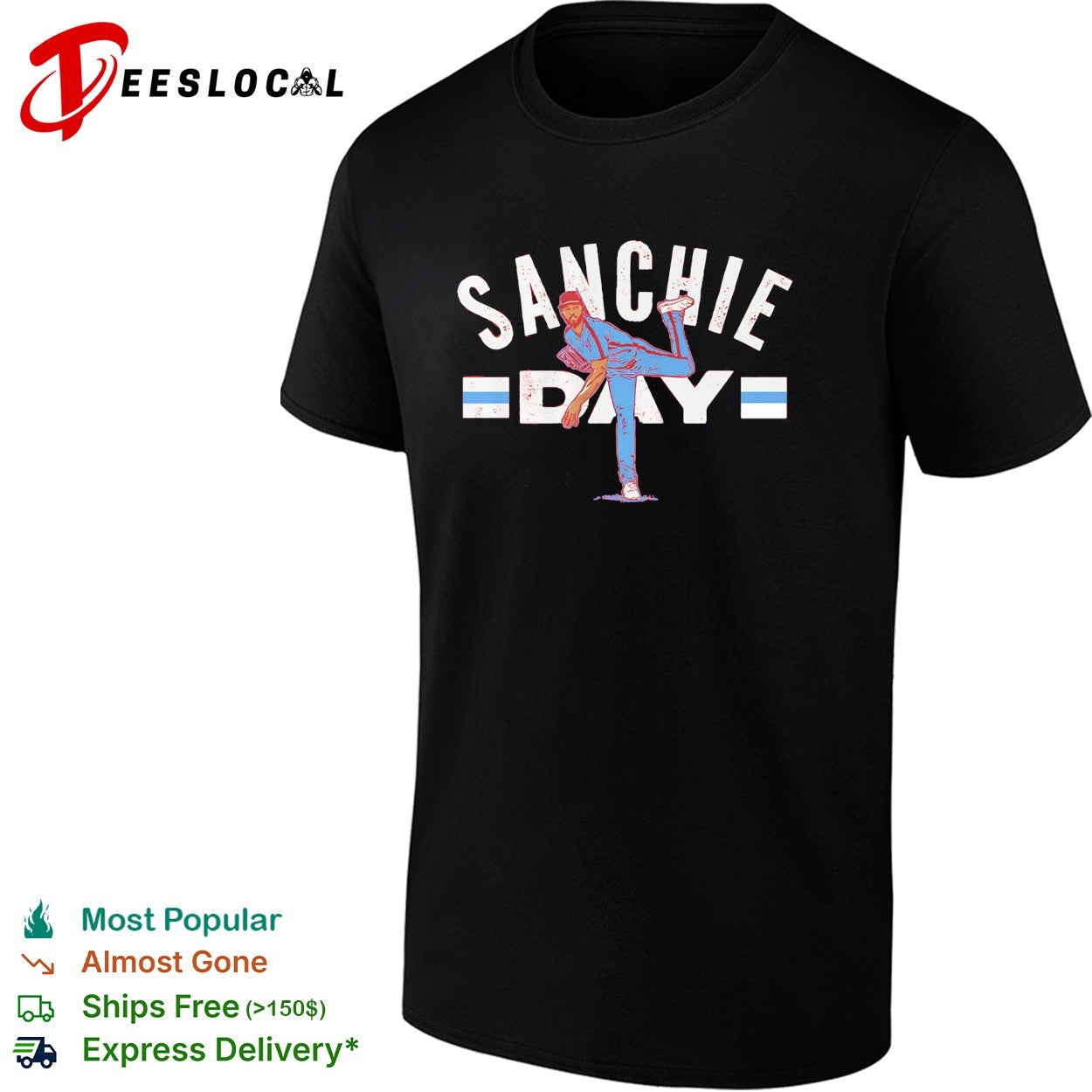 Sanchie Day Chicago Cubs Sanchez pitcher baseball shirt
