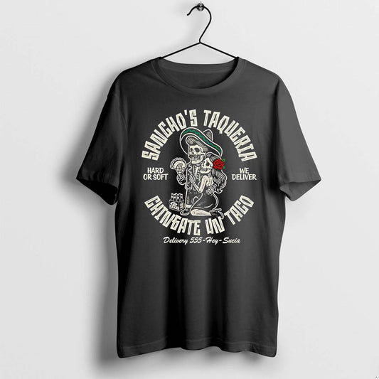 Sanchos Taqueria Chingate Un Taco Tshirts Sweater