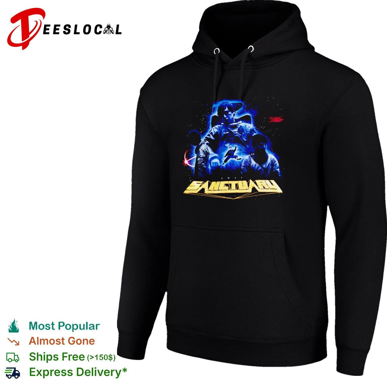 Sanctuary sci-fi space warriors armor battle dark graphic shirt