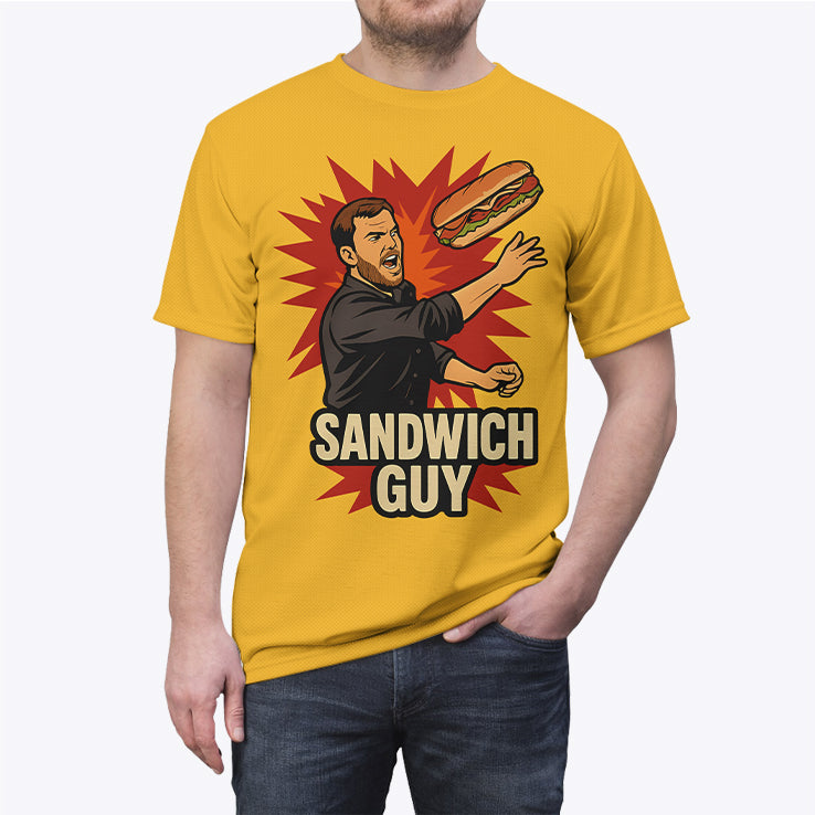 Sandwich Guy I Threw A Sandwich T Shirt