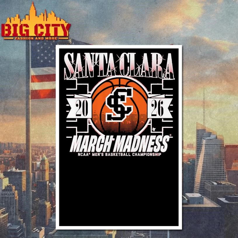 Santa Clara Broncos MBB 2026 March Madness Shirt