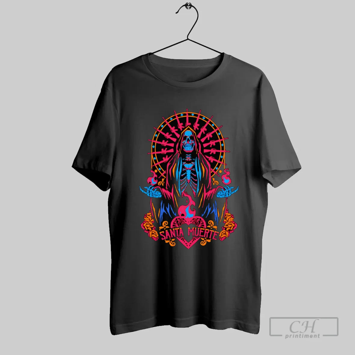 Santa Muerte - clothing by TeeHivey.com