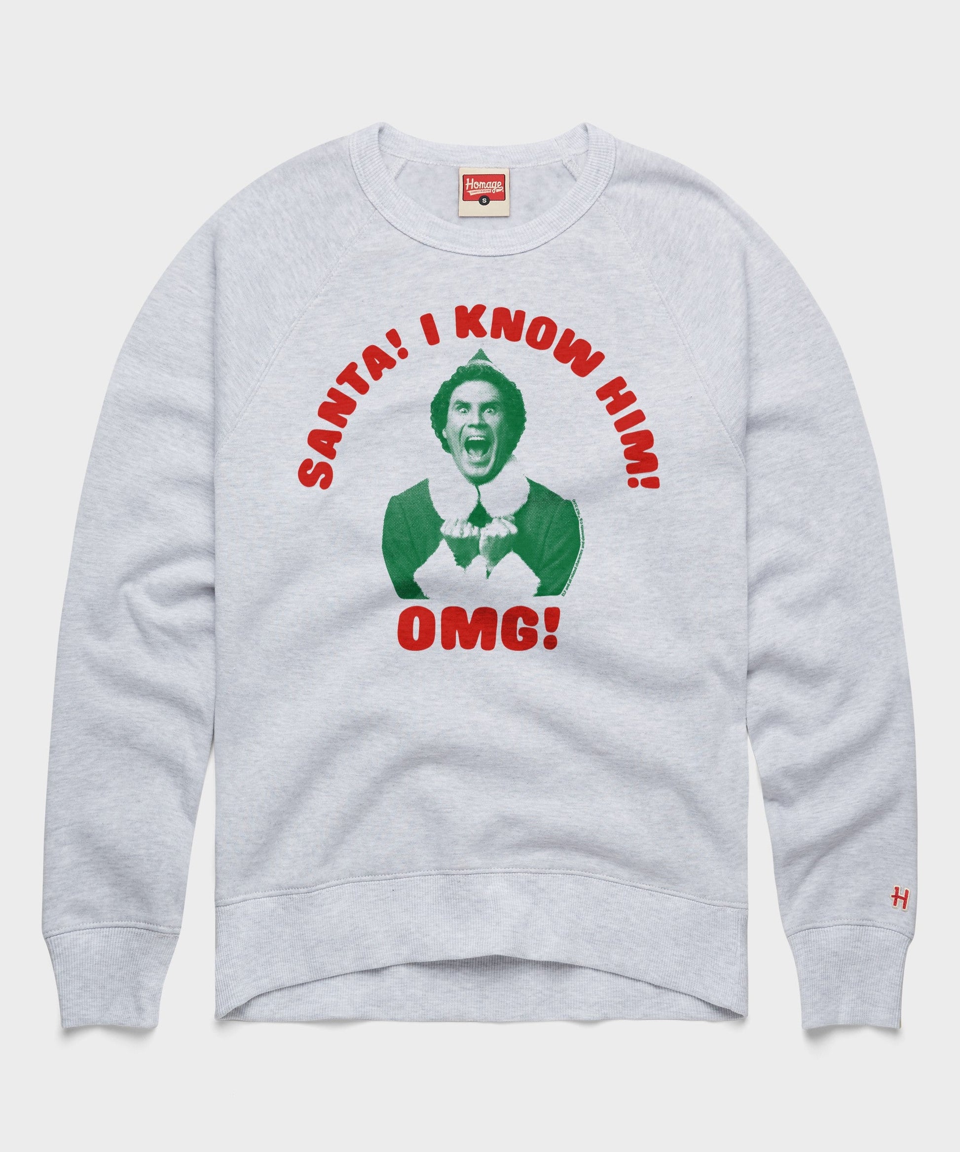 Santa! I Know Him! OMG! Crewneck